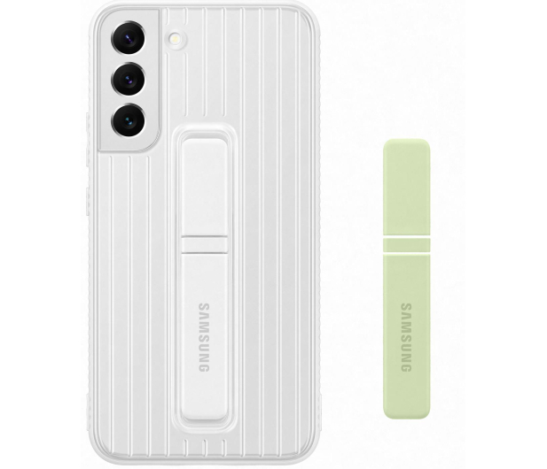 SAMSUNG Etui Protective Standing Cover do Samsung S22+ White - 718308 - zdjęcie 2